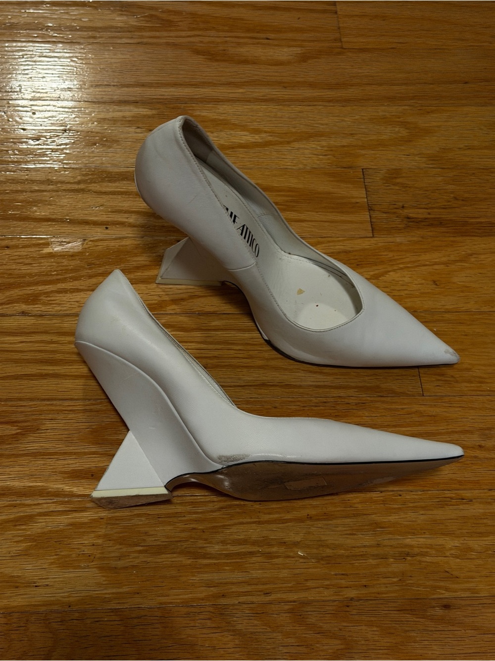 White Cheope Pumps by The Attico